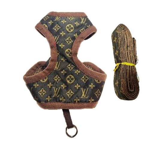 louis vuitton dog sweater|Louis Vuitton dog collar large.